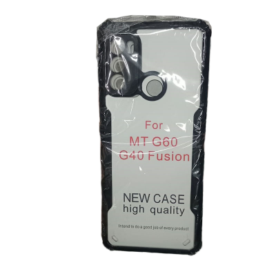 Picture of Xundd Back Cover for Motorola Moto G60 5G / Motorola Moto G40 Fusion Transparent Hybrid Hard PC Back Bumper