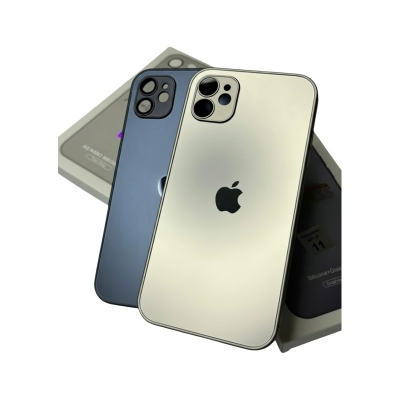 Picture of AG Glass Case With Apple Logo Case for Iphone 12 Mini | Iphone 12 Mini