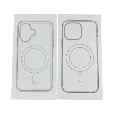 Picture of For Iphone 16 Series Magsafe Magnetic Wireless Charging Case Premium Quality Transparent Cover