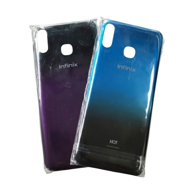 Picture of For Infinix Hot 8  Phone Battery Back Cover Backshell Glass Battery Rear Case Phone Battery Back Cover Backshell Glass Battery Rear Case - Phone Back Cover - মোবাইল ফোন - Phone