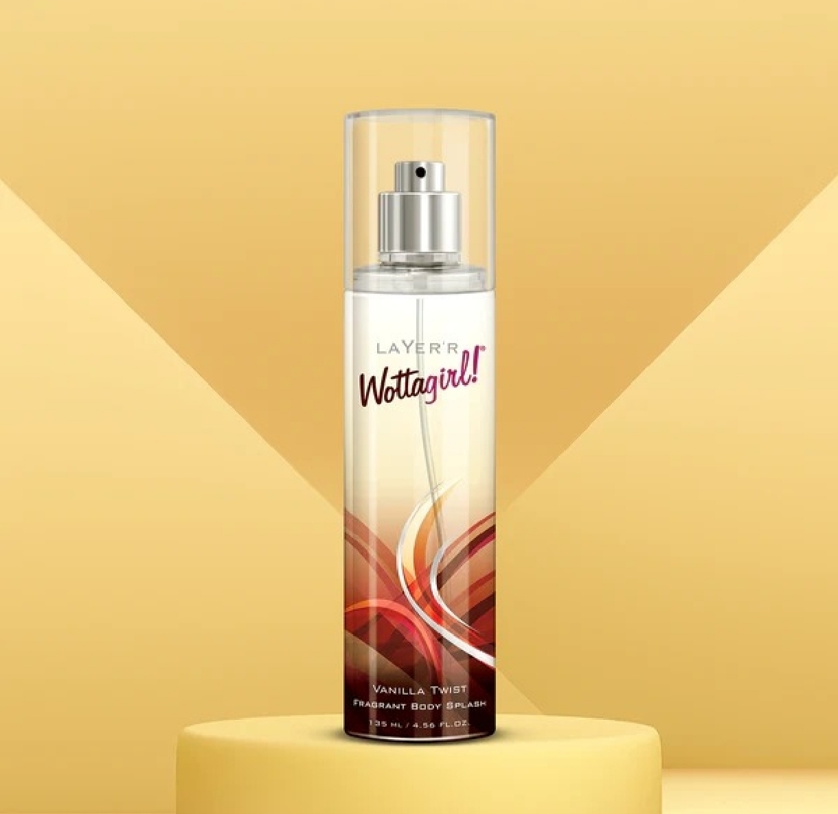 Picture of Indian product Body Spray Layers watergirl Vanilla Twist used for female - 135 ml