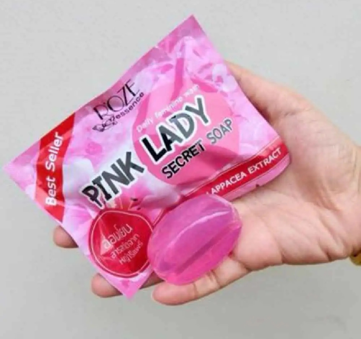 Picture of Pink Soap By ROZE Essence 30g For Women