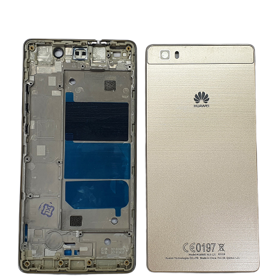 Picture of Huawei P8 Lite Complete Housing Casing Body Back Rear Battery Door Cover Lcd Frame Ring Replacement