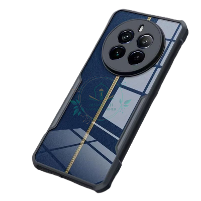 Picture of Xundd Back Cover for Realme 12 pro 5G / Realme 12 pro Plus 5G Transparent Hybrid Hard PC Back Bumper