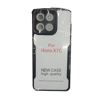 Picture of Xundd Back Cover for Honor X7c Transparent Hybrid Hard PC Back Bumper