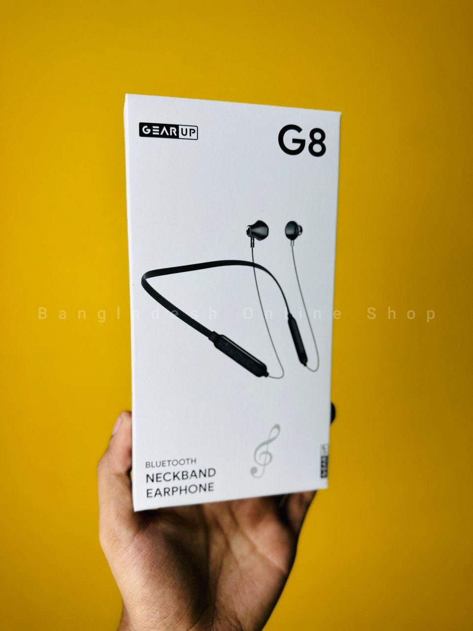 Picture of G8 Sports Neckband With Magnetic Headsets