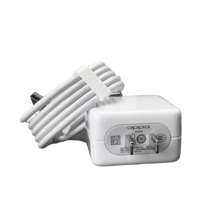 Picture of Oppo Super VOOC 5V 4A Adapter Fast Charging with Micro USB Cable Charger For F3, F3 Plus F1s F1 F5 F7 F9 F11 F11 Pro