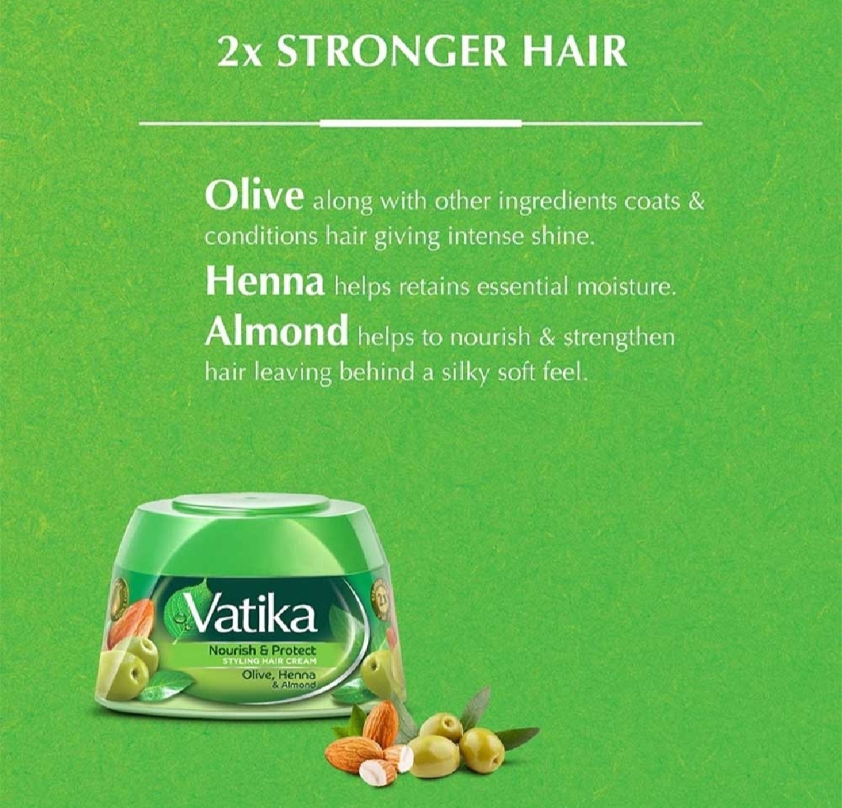 Picture of International Hair treatment UAE product Va tika Nourish & Protect Hair cream used for male/ female 1 Piece- 140 ml