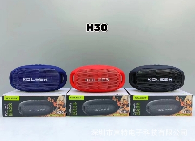 Picture of KOLEER H30 Speaker Brilliant Quality Stereo Sound Multifunctional HiFi outdoors Portable Wireless Speaker
