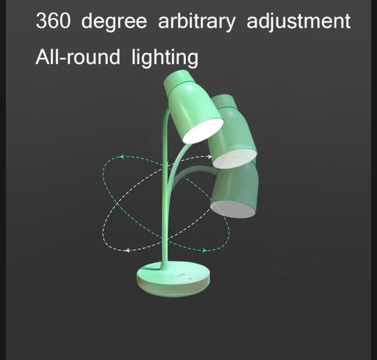 Picture of YAGE YG-T119C Rechargeable Table Lamp with Eye Care Soft Light-Green