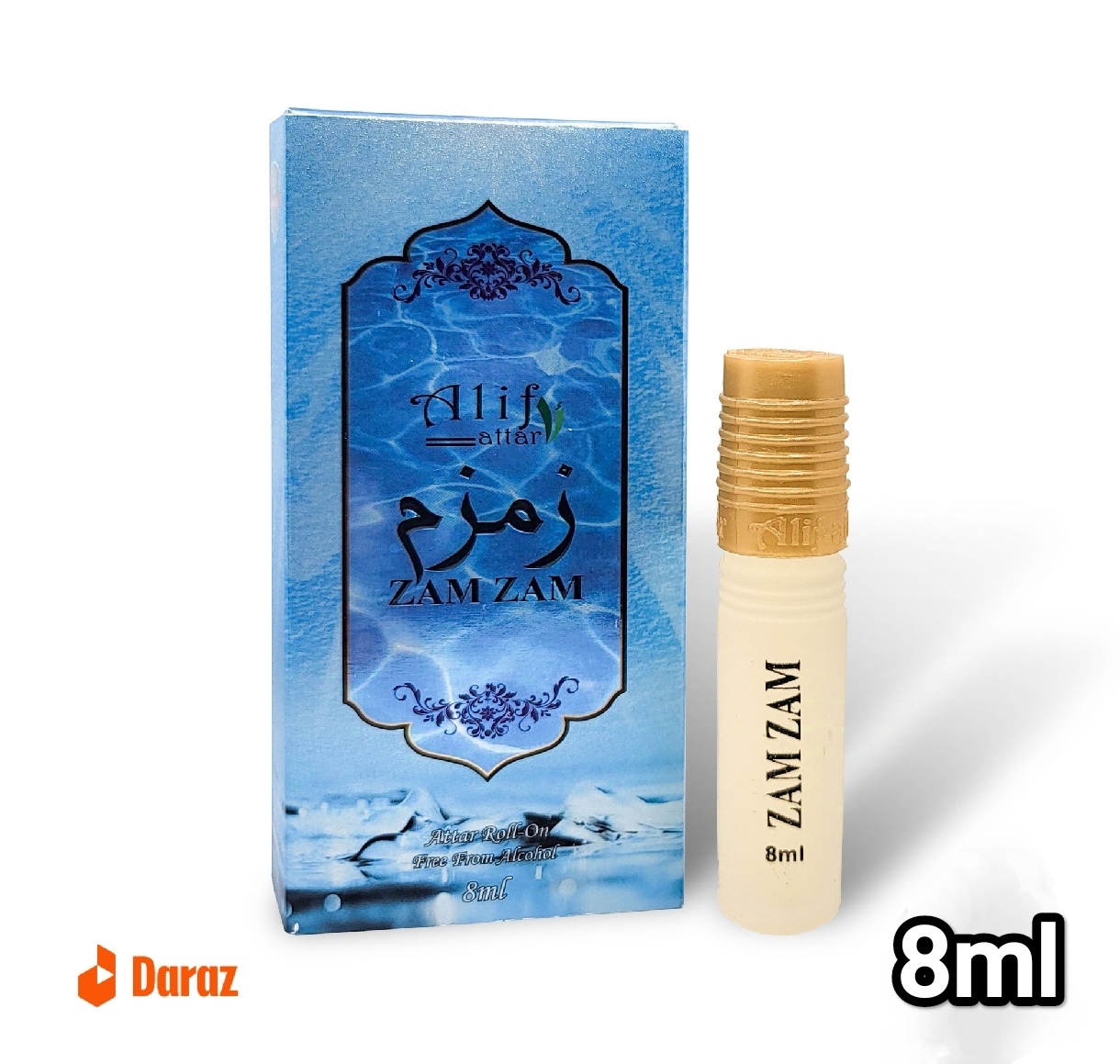 Picture of Zam Zam Attar for men by Alif Attar - 8ml