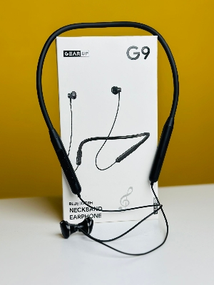 Picture of GearUP G9 Neckband Magnetic Metal Earphone With Good Quality Microphone