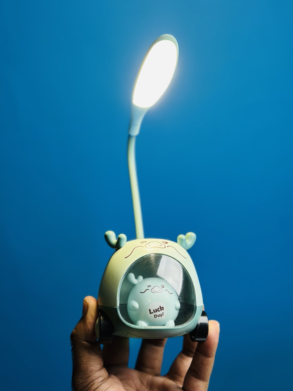 Picture of Foldable LED Study Lamp with Pen Holder & Sharpener for Kids