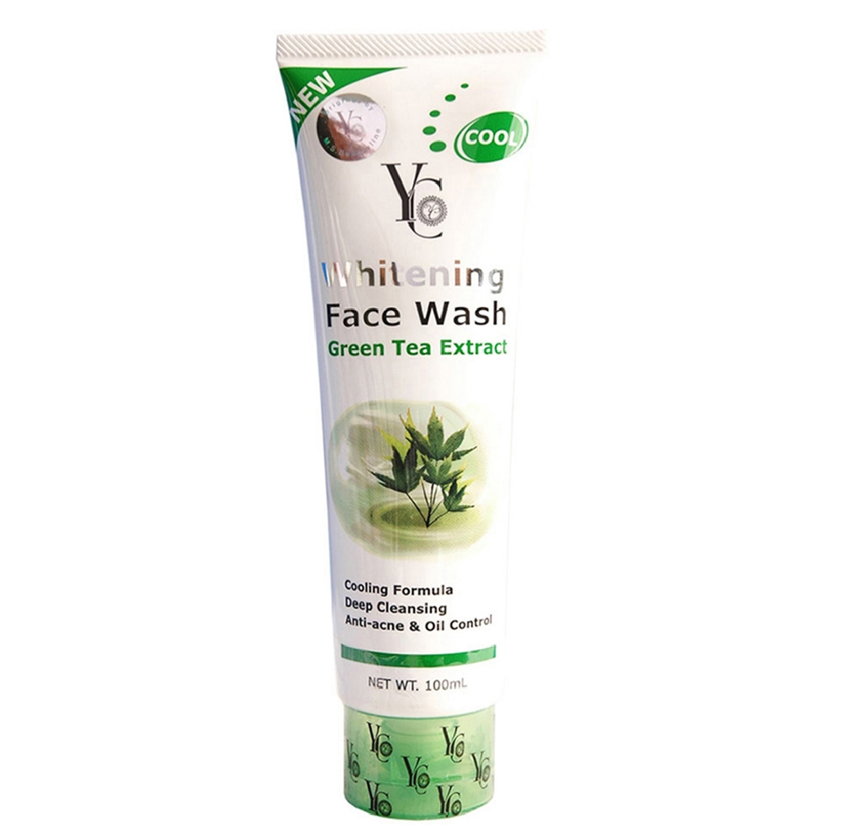 Picture of YC Green Tea Whitening Face Wash 100 Ml
