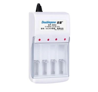 Picture of Doublepow DP-B02 4 Slot Rechargeable AA AAA Battery Charger