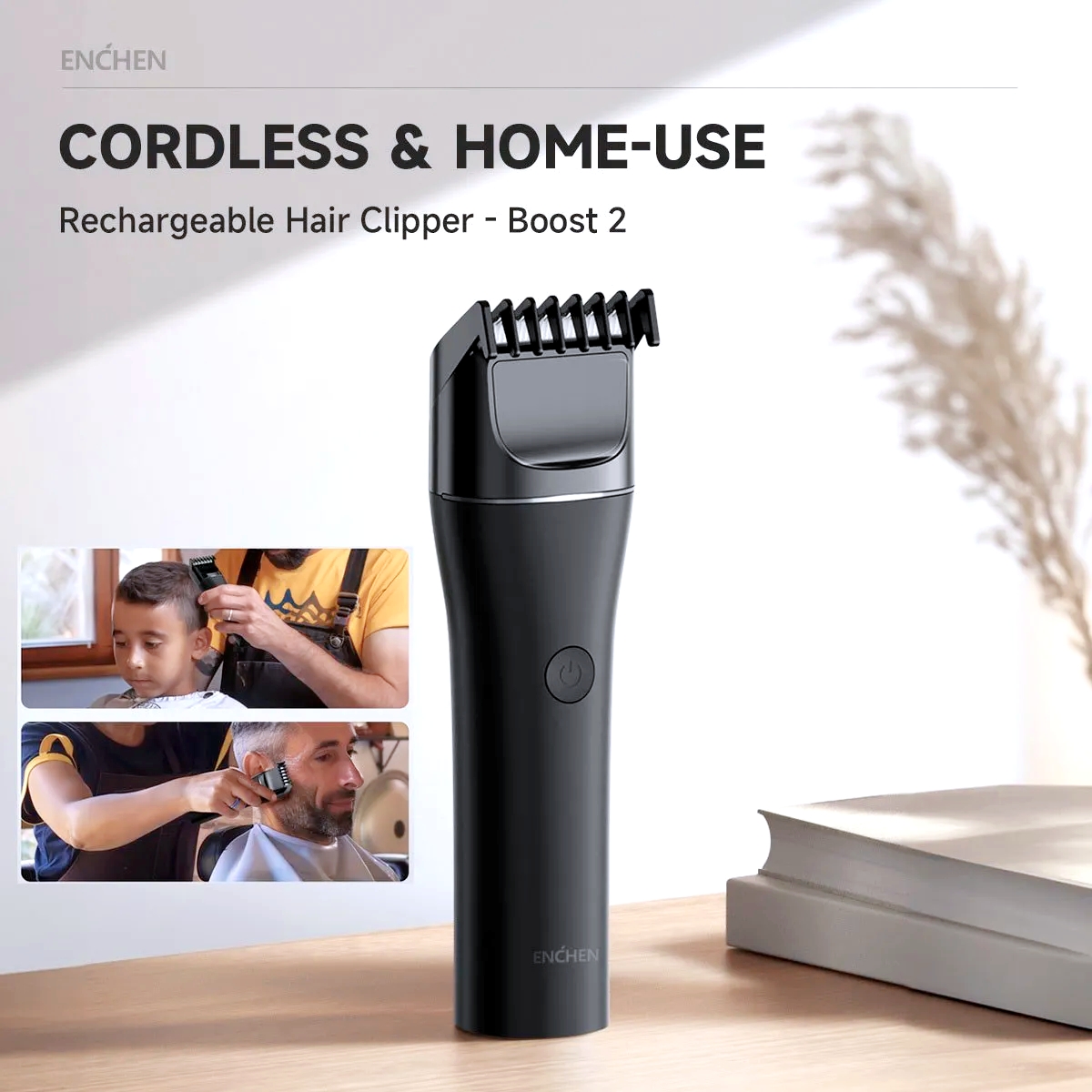 Picture of Enchen Boost 2 Hair Clipper – 2025 New Version (Black)