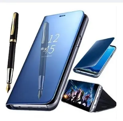 Picture of Clear View Mirror Leather Flip Cover for Samsung A6S