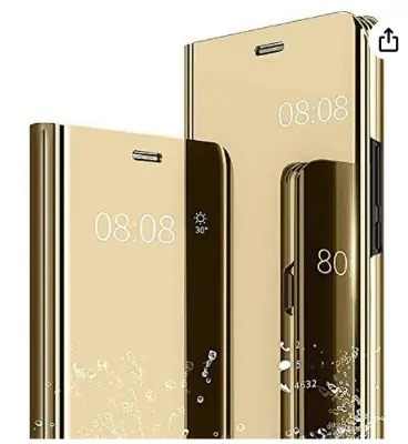 Picture of FirstChoice Samsung Galaxy J5 Prime, Flip Cover, Ultra Slim Clear View Standing Cover Flip Case for Samsung Galaxy J5 Prime