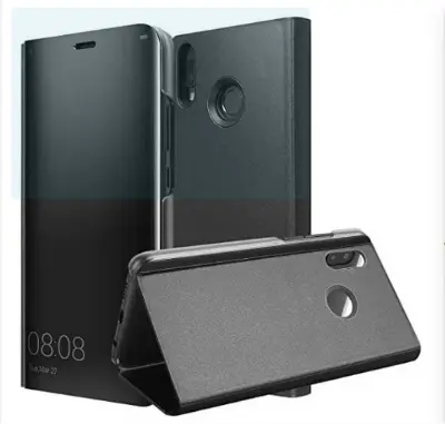 Picture of Xiaomi Redmi 5 - Clear View Case Flip Standing Cover Auto Lock Mirror Case