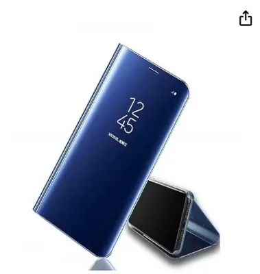 Picture of for Samsung Galaxy A7 (2017) / A720 Flip Stand Clear View Standing flip Case with Smart Mirror Phone Case