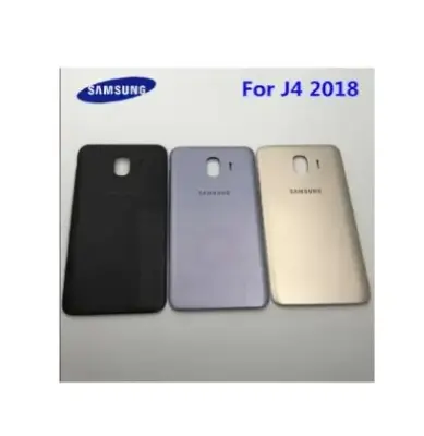 Picture of Samsung J4 replacment back battery cover door panel / samsung J4 backshell / Samsung J4 back cover