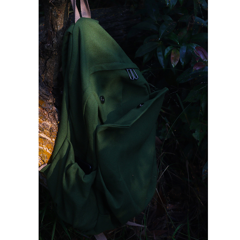 Picture of Vintage Style Backpack Simple Large Capacity Backpack