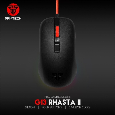 Picture of FANTECH G13 RHASTA II DPI 800-2400 Professional Wired Gaming Mouse USB For PC Laptop Pro PC Computer Office