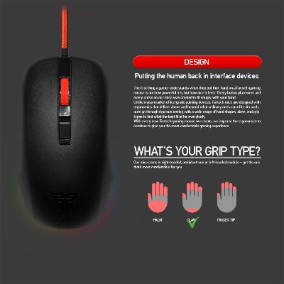 Picture of FANTECH G13 RHASTA II DPI 800-2400 Professional Wired Gaming Mouse USB For PC Laptop Pro PC Computer Office