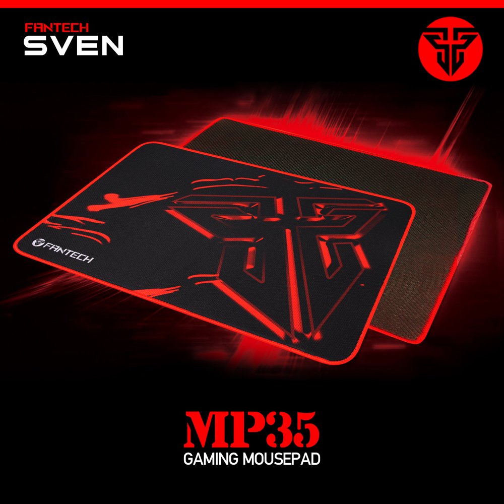 Picture of FANTECH SVEN MP35 Control Type Surfaces Enhanced With Anti-Slip Base and Smooth Surface Gaming Mouse Pad