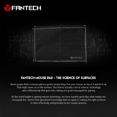Picture of FANTECH MP452 Gaming Mouse Pad 450x400mm Mousepad Anti-slip Natural Rubber PC Deskpad for Laptop Computer