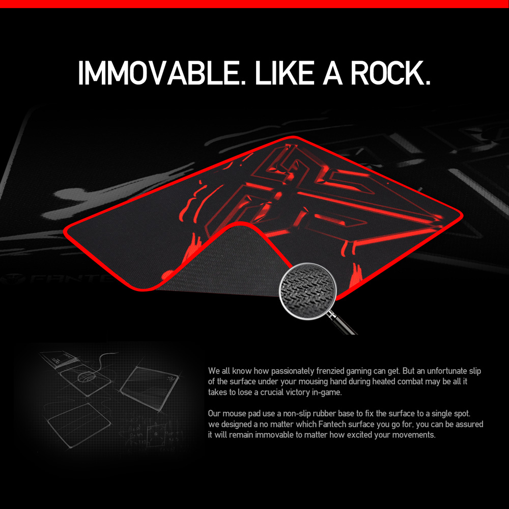 Picture of FANTECH MP80 SVEN PREMIUM PROFESSIONAL GAMING MOUSE PAD