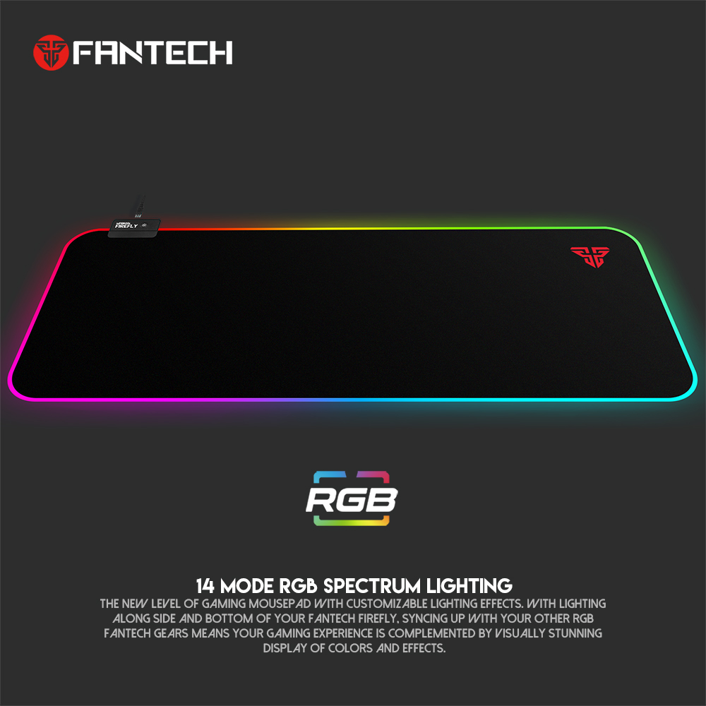 Picture of FANTECH MPR800s RGB LIGHTIN GAMING MOUSE PAD