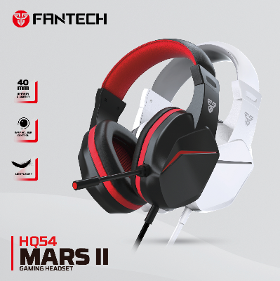 Picture of FANTECH MARS II  HQ54 WIRED GAMING HEADSET FOR MULTI-PLATFORM  COMPATIBILITY  MOBILE PC  AND  LAPTOP.