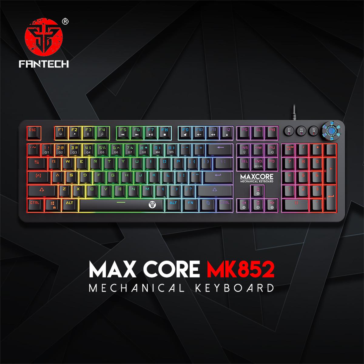 Picture of Fantech MK852 Max Core RGB Mechanical Switch Gaming Keyboard- 104 Keys