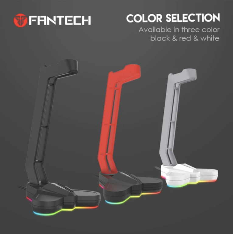 Picture of FANTECH AC3001S RGB Headphone Stand Anti-slip And Base Is Aggravating For Multi-function Earphone Stand Hot Earphone Rack