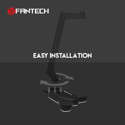 Picture of FANTECH AC3001S RGB Headphone Stand Anti-slip And Base Is Aggravating For Multi-function Earphone Stand Hot Earphone Rack
