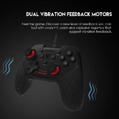 Picture of FANTECH GP13 SHOOTER-II Gamepad Wired PC Game Controller Joystick Dual Vibration Saturn for Windows PC PS3 Playstation Android Gamepad