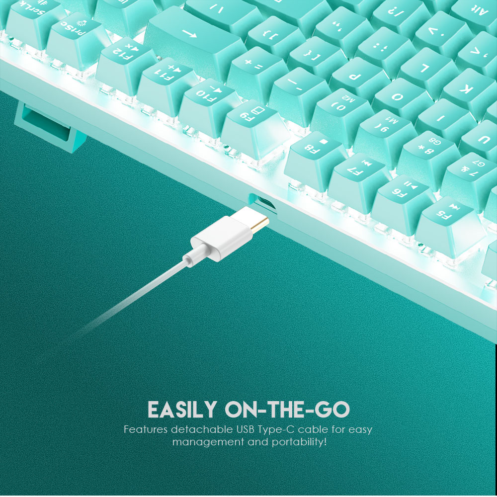 Picture of FANTECH MK856 MAXFIT87 RGB MECHANICAL KEYBOARD