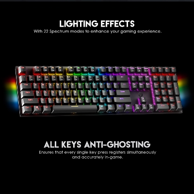 Picture of FANTECH MK855 MAXFIT108 RGB MECHANICAL KEYBOARD