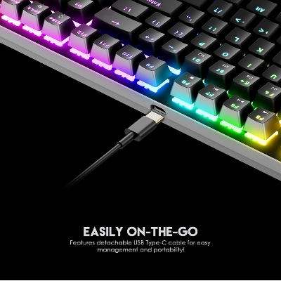 Picture of FANTECH MK855 MAXFIT108 RGB MECHANICAL KEYBOARD