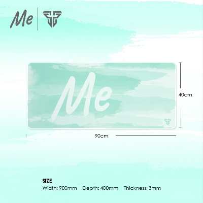 Picture of FANTECH MP904 Large Gaming Mouse Pad 900x400mm Natural Rubber Anti-Slip Waterproof Desktop Mat Keyboard Mouse pad