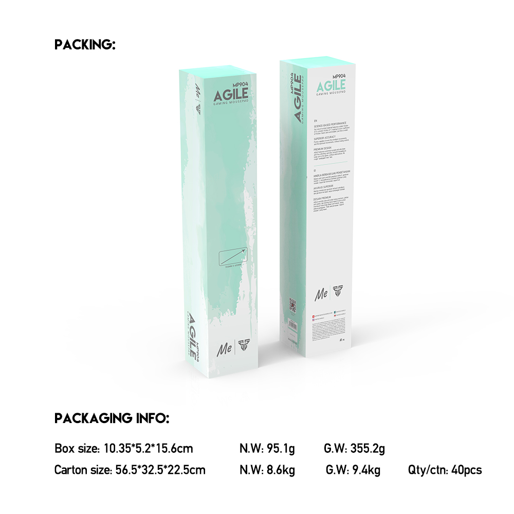 Picture of FANTECH MP904 Large Gaming Mouse Pad 900x400mm Natural Rubber Anti-Slip Waterproof Desktop Mat Keyboard Mouse pad