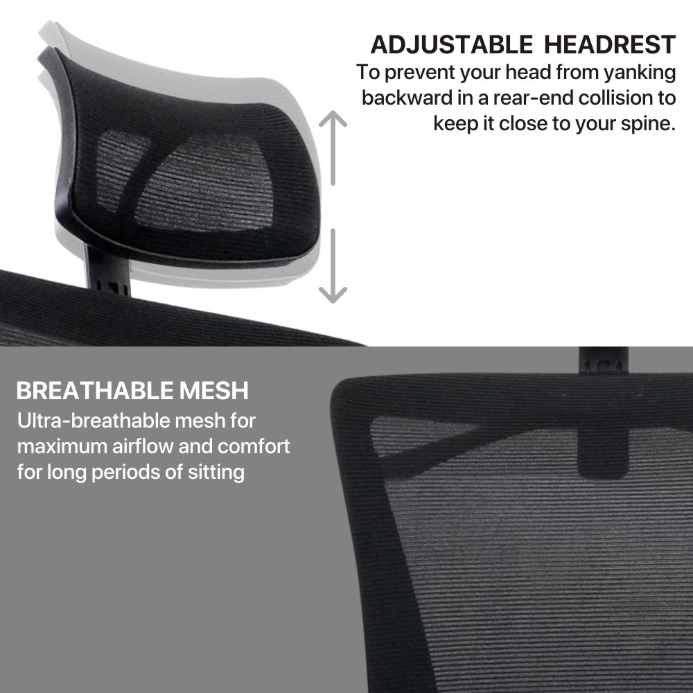 Picture of Fantech Oca258 Breathable Gaming Office Chair Black - Chair