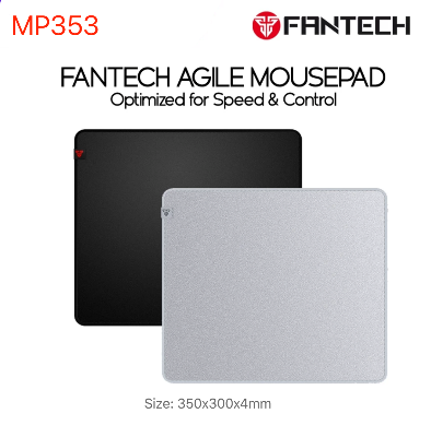 Picture of FANTECH AGILE MP353 Gaming Mousepad Waterproof Speed Silk Surface For Gamers 350x300x4mm