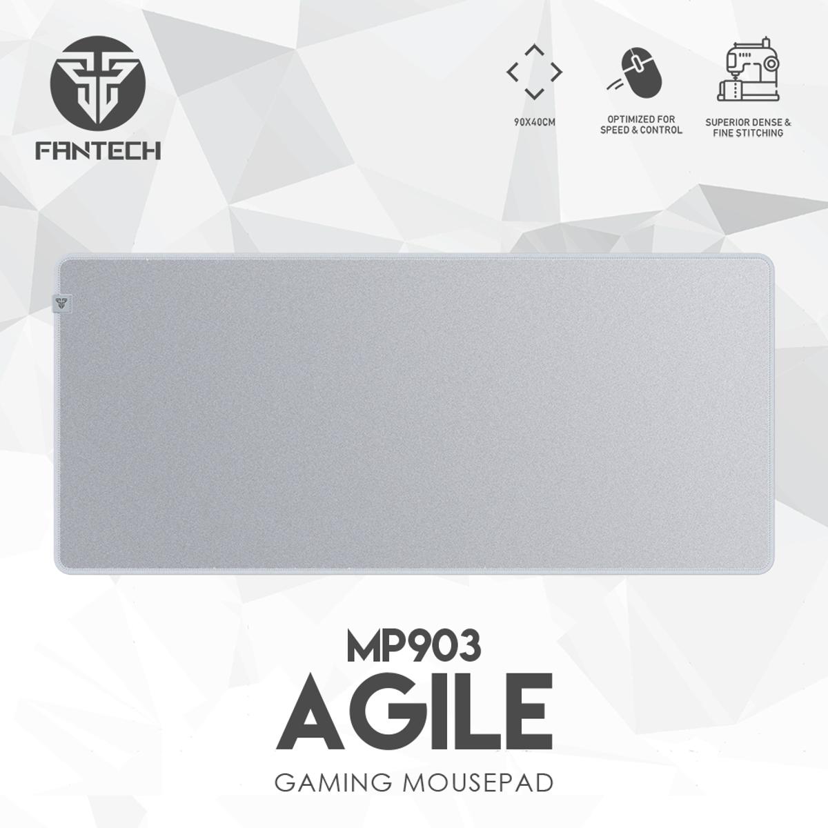 Picture of FANTECH AGILE MP903 MOUSE PAD SPEEDSILK Surface, Non-Friction Impacting Water-Resistant Coating Anti-Fray Edge Stitching Anti-slip base Large Type Space Edition