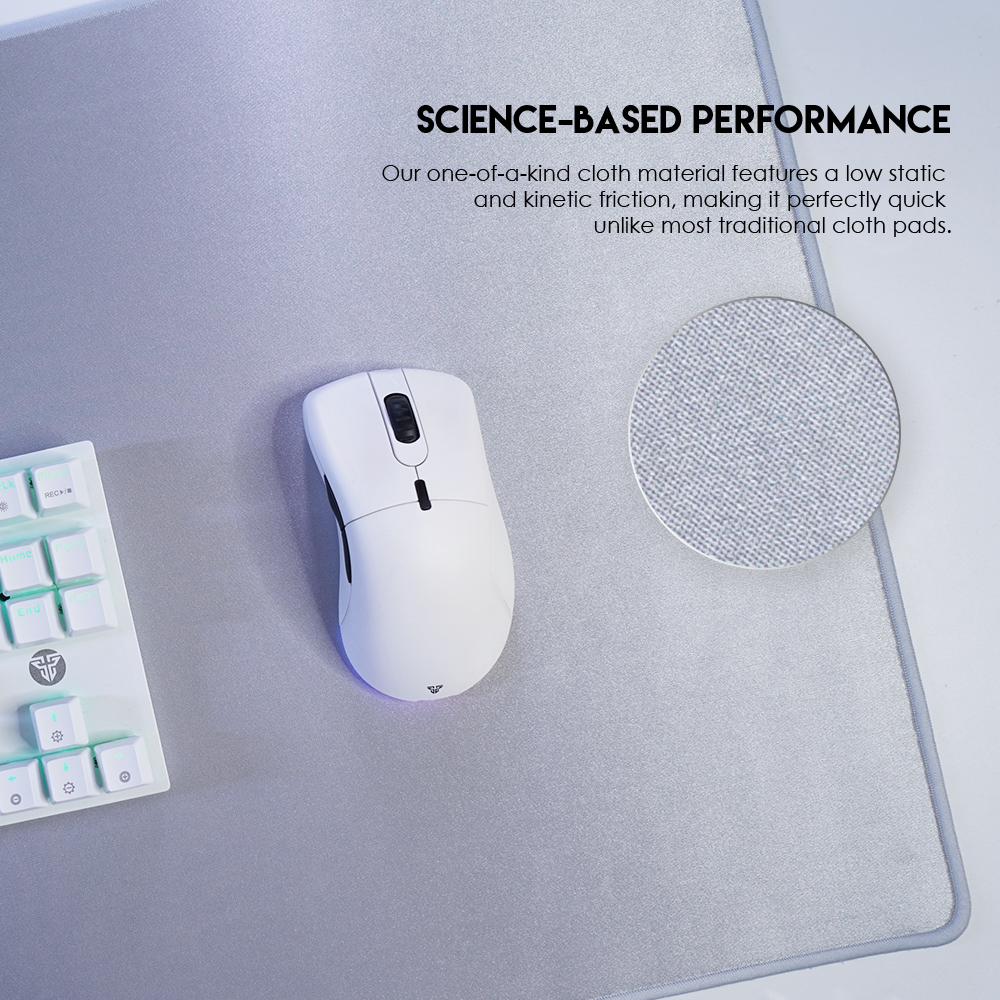 Picture of FANTECH AGILE MP903 MOUSE PAD SPEEDSILK Surface, Non-Friction Impacting Water-Resistant Coating Anti-Fray Edge Stitching Anti-slip base Large Type Space Edition