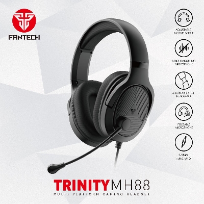 Picture of FANTECH MH88 TRINITY Multi-platform Gaming Headset Noise Canceling For PC Laptop Xbox Playstation Switch Mobile.