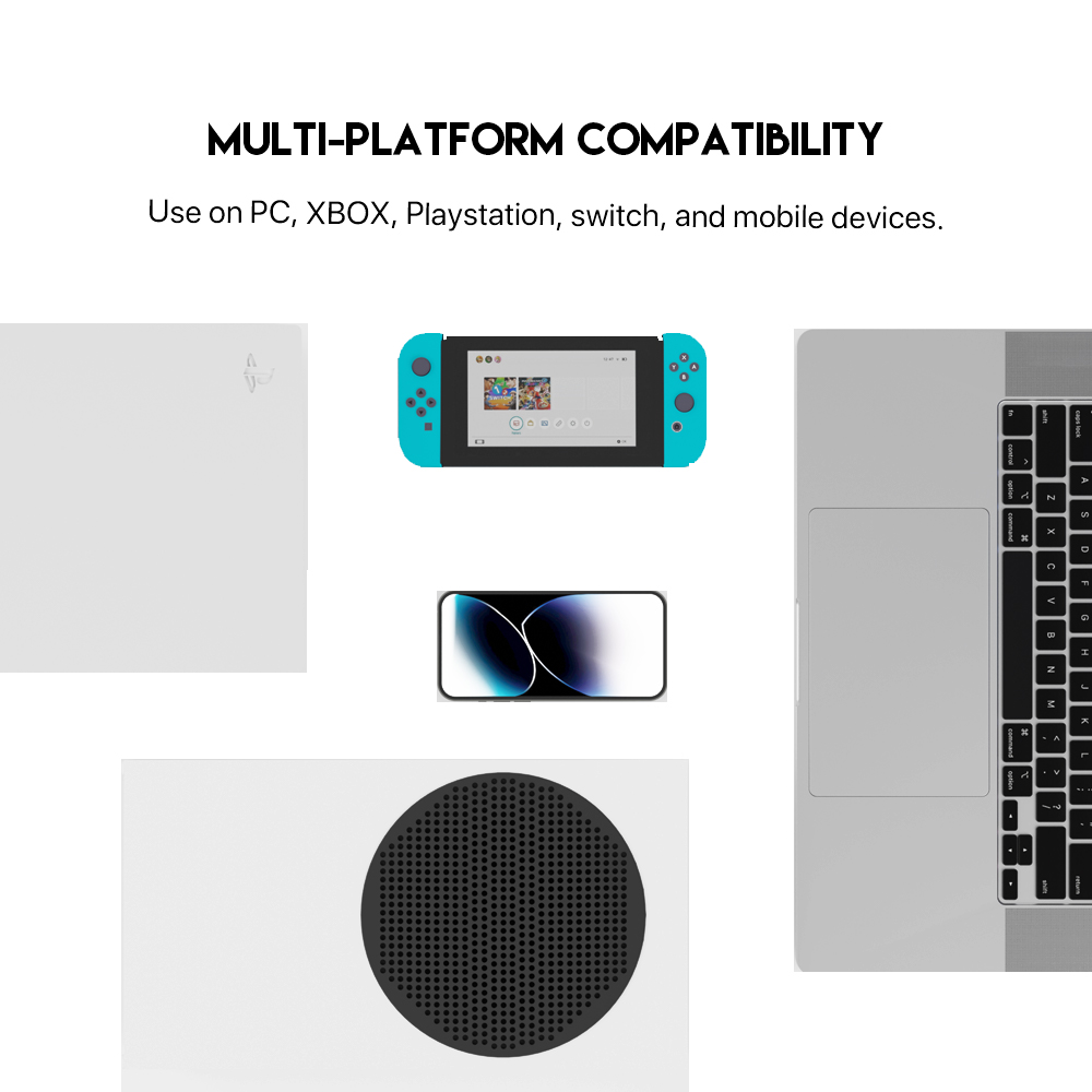 Picture of FANTECH MH88 TRINITY Multi-platform Gaming Headset Noise Canceling For PC Laptop Xbox Playstation Switch Mobile.