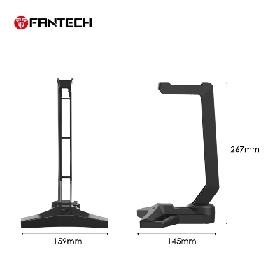 Picture of FANTECH AC304 TOWER II HEADSET STAND With Rubberized Base, Black.