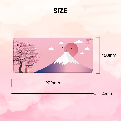 Picture of FANTECH ATO MP905 Gaming Mousepad 900x400x4mm XXL Mouse Pad Anti-splash Water-Resistant and Anti-Fray Edge Stitching for Gamer Sakura Edition